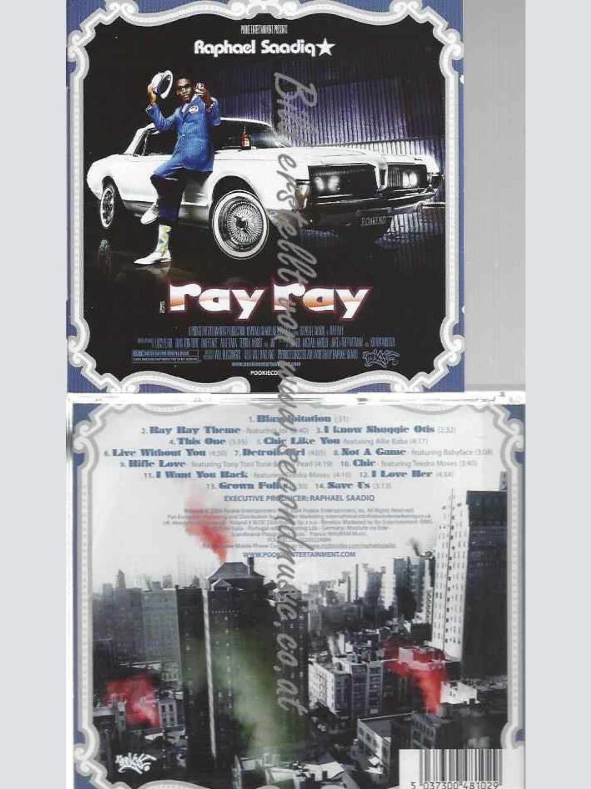 CD--Raphael Saadiq | --As Ray Ray