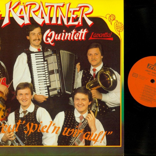 LP--Orig. Kärntner Quintett Lavanttal – Heut spieln wir auf  // NM