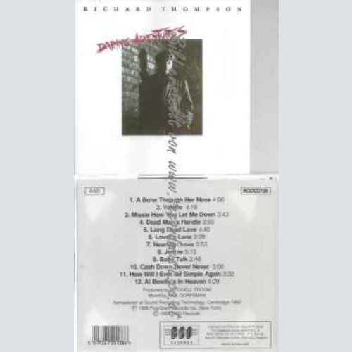 CD--Richard Thompson  Daring Adventures