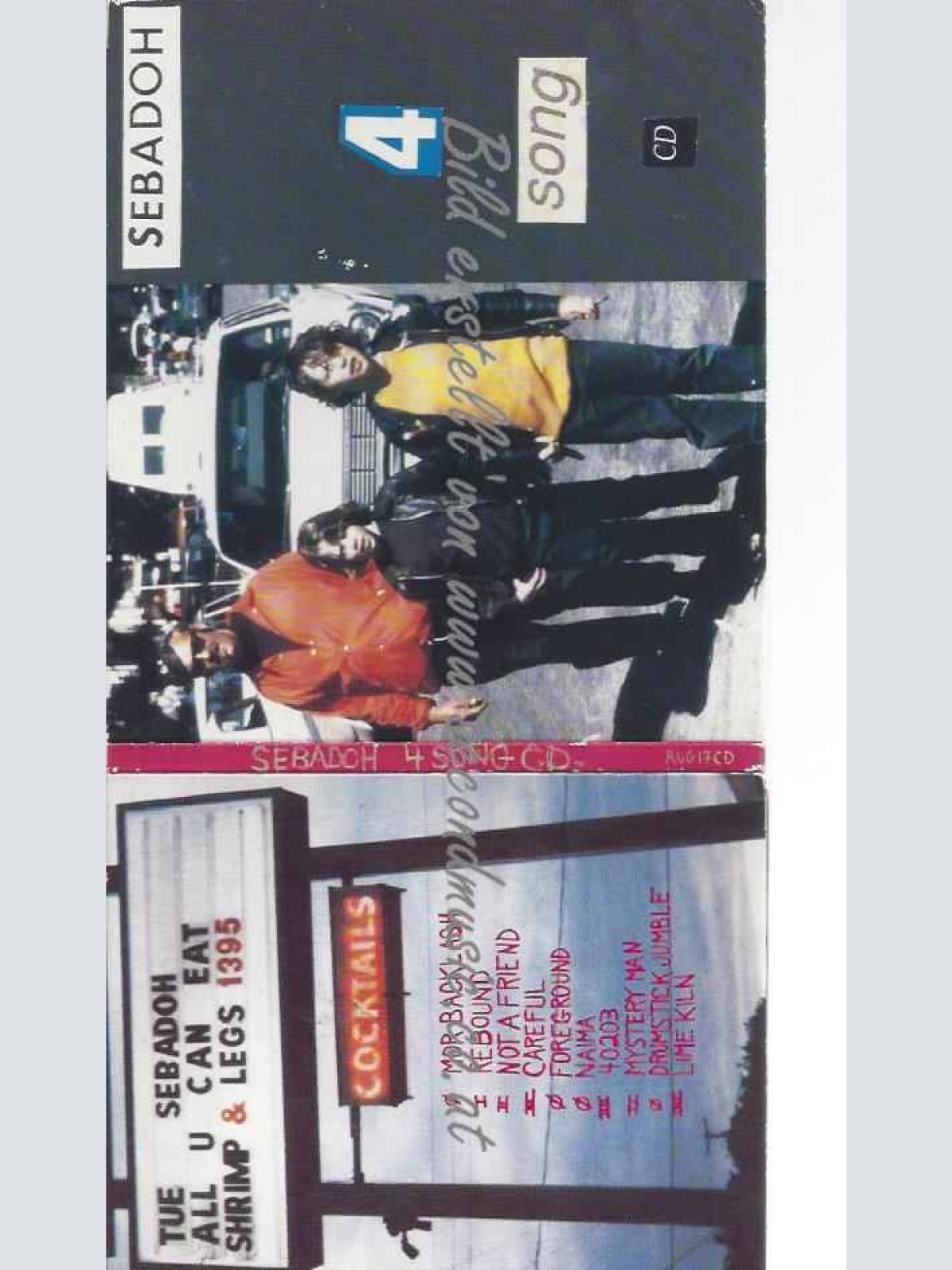 CD--Sebadoh | --The Four Song