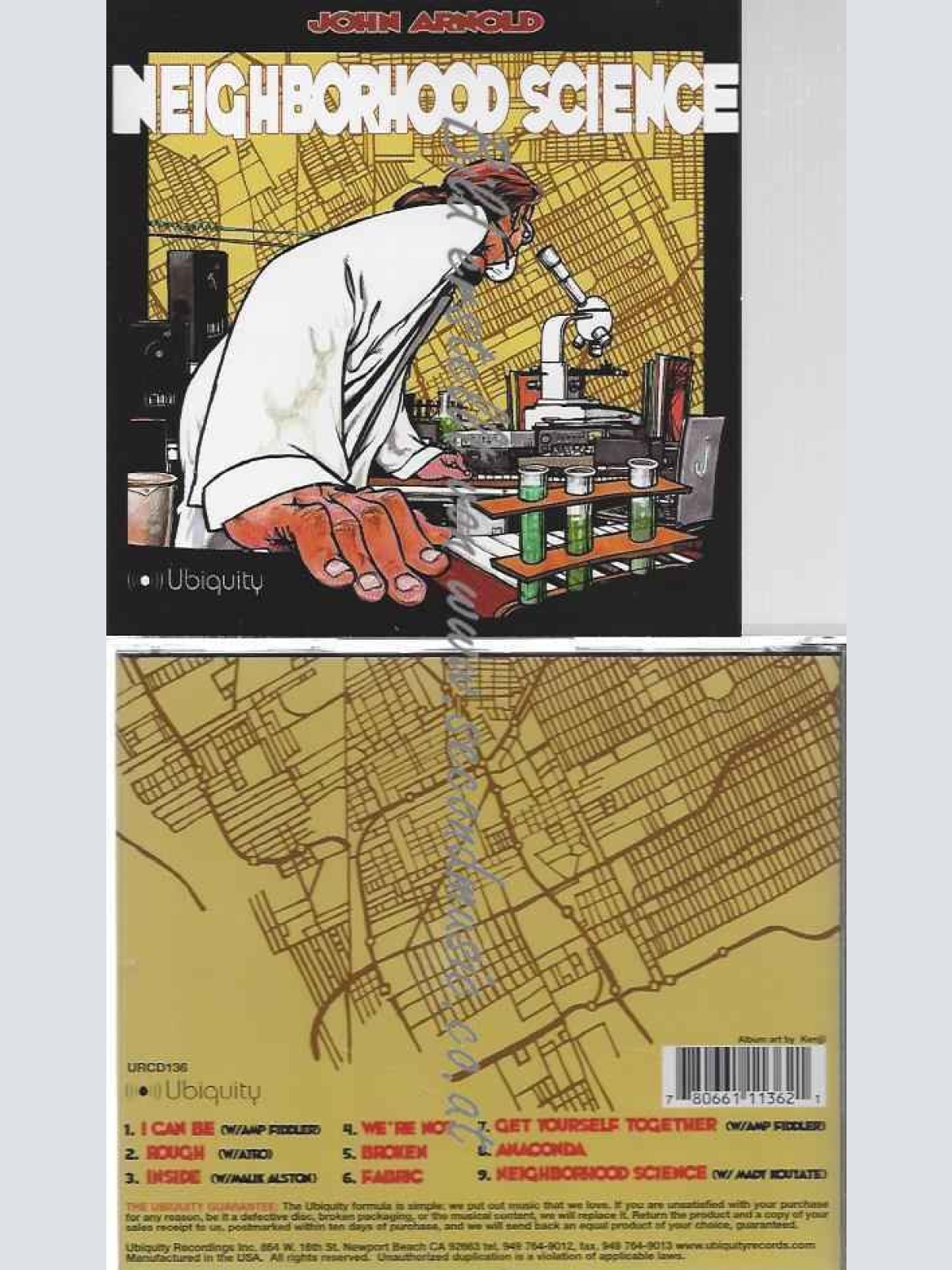 CD--John Arnold | --Neighborhood Science