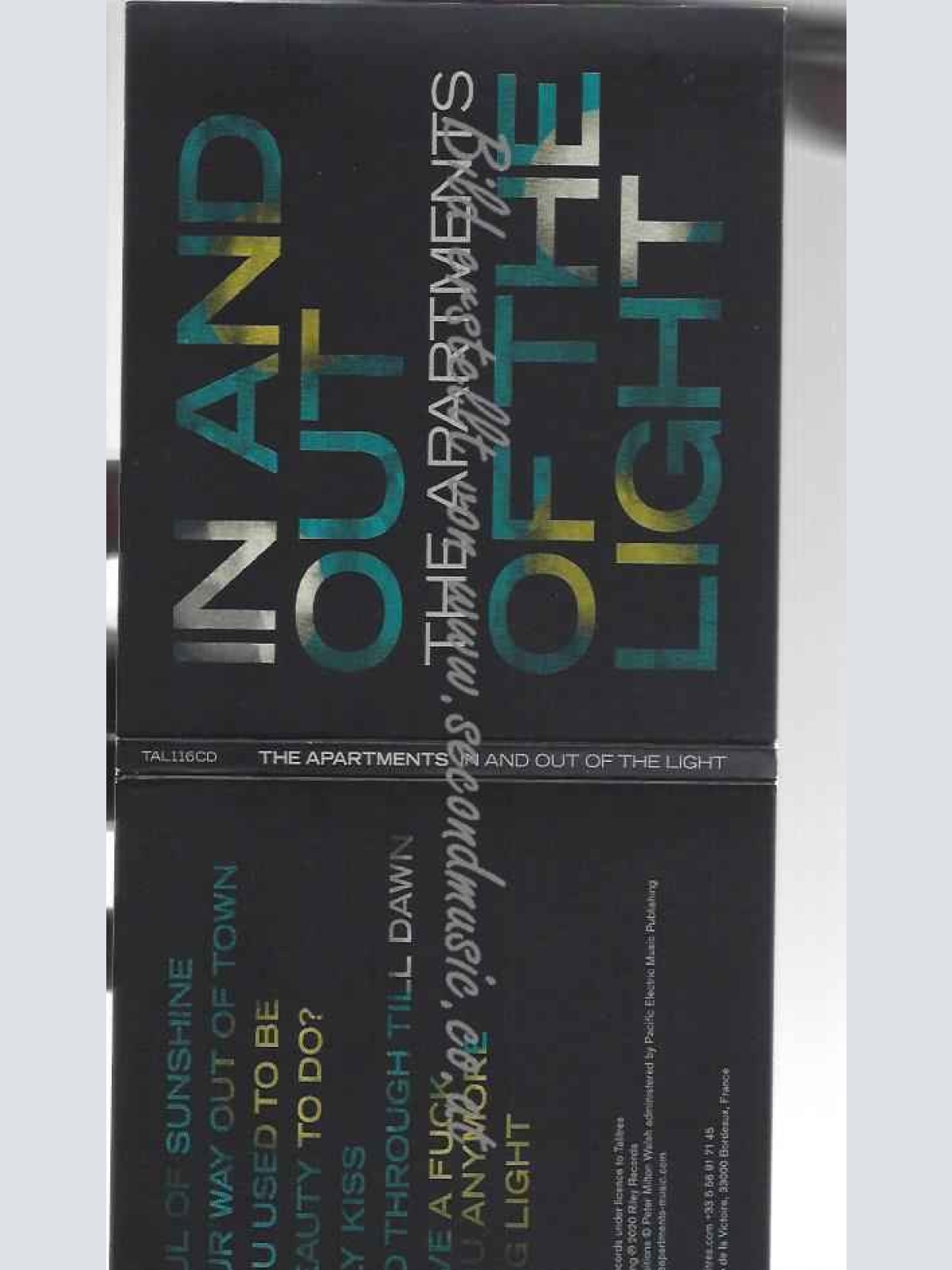 CD--the Apartments | --In and Out of the Light