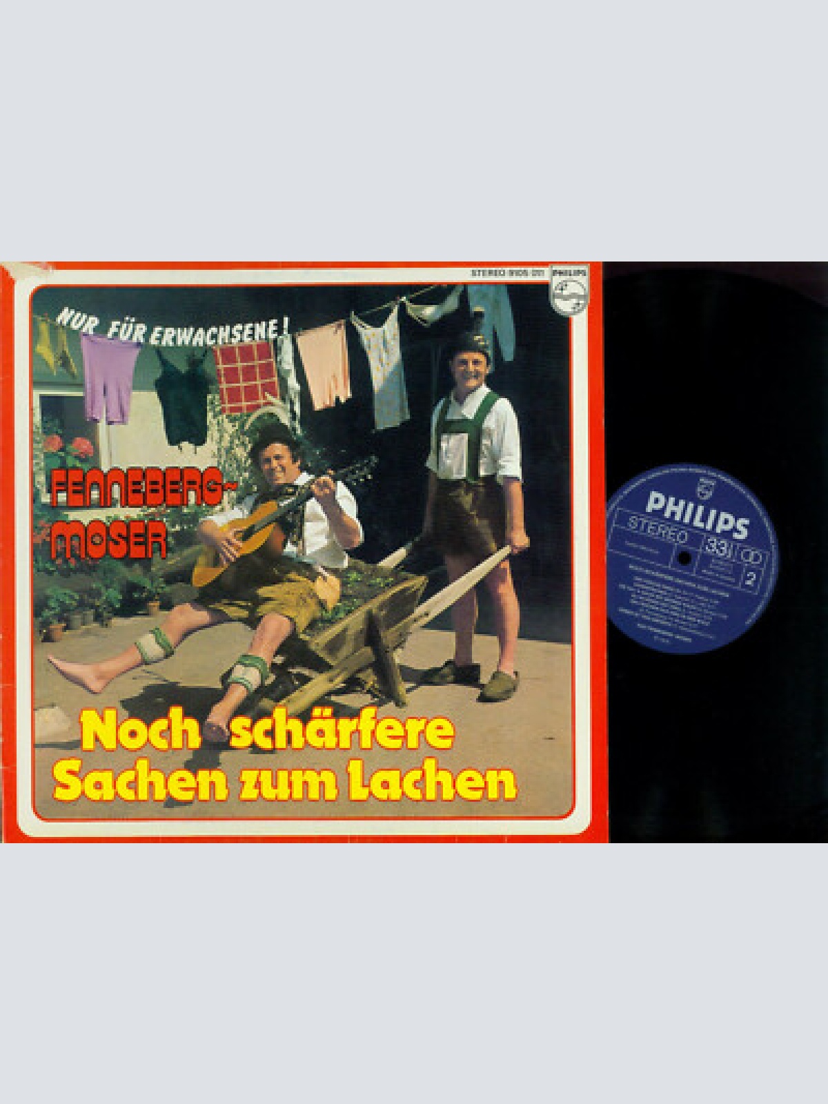 LP--DUO FENNEBERG MOSER NOCH SCHÄRFERE SACHEN ZUM LACHEN