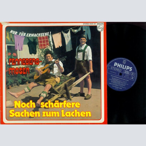 LP--DUO FENNEBERG MOSER NOCH SCHÄRFERE SACHEN ZUM LACHEN