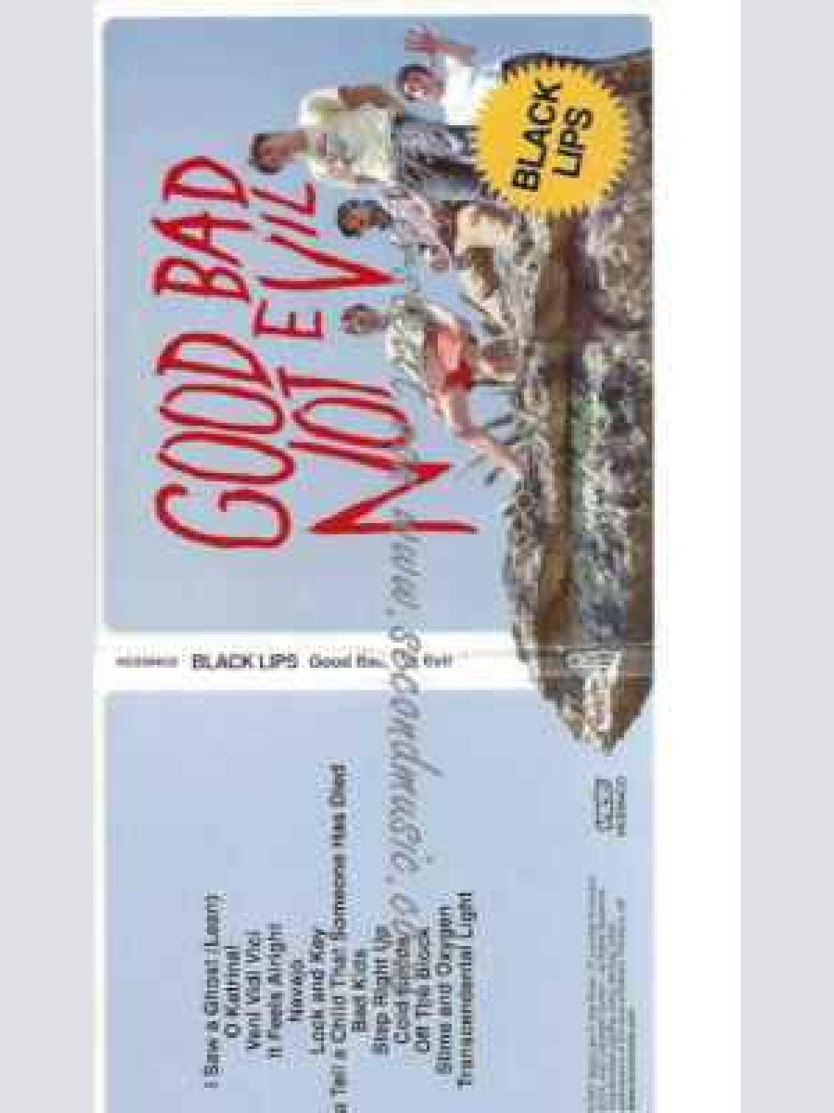 CD--Black Lips | --Good Bad, Not Evil