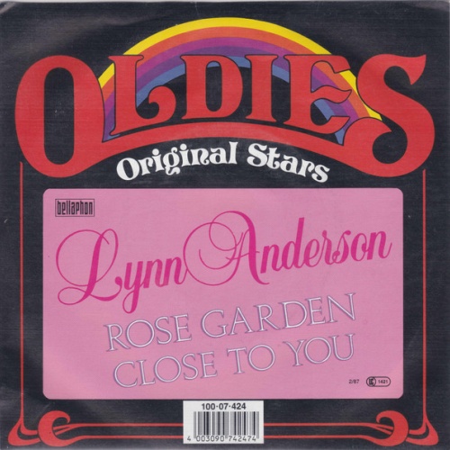 7", Single Lynn Anderson - Rose Garden / Close To You