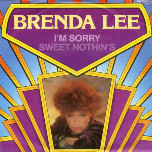 7", RE Brenda Lee - I'm Sorry / Sweet Nothin's