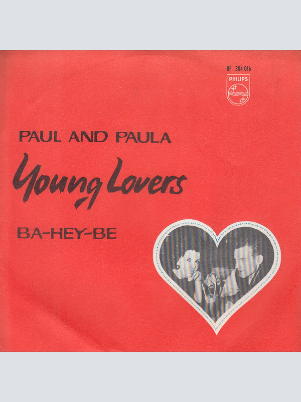 7", Mono Paul & Paula - Young Lovers