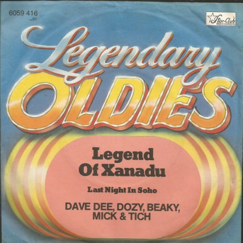 7", Single Dave Dee, Dozy, Beaky, Mick & Tich - Legend Of Xanadu / Last Night...