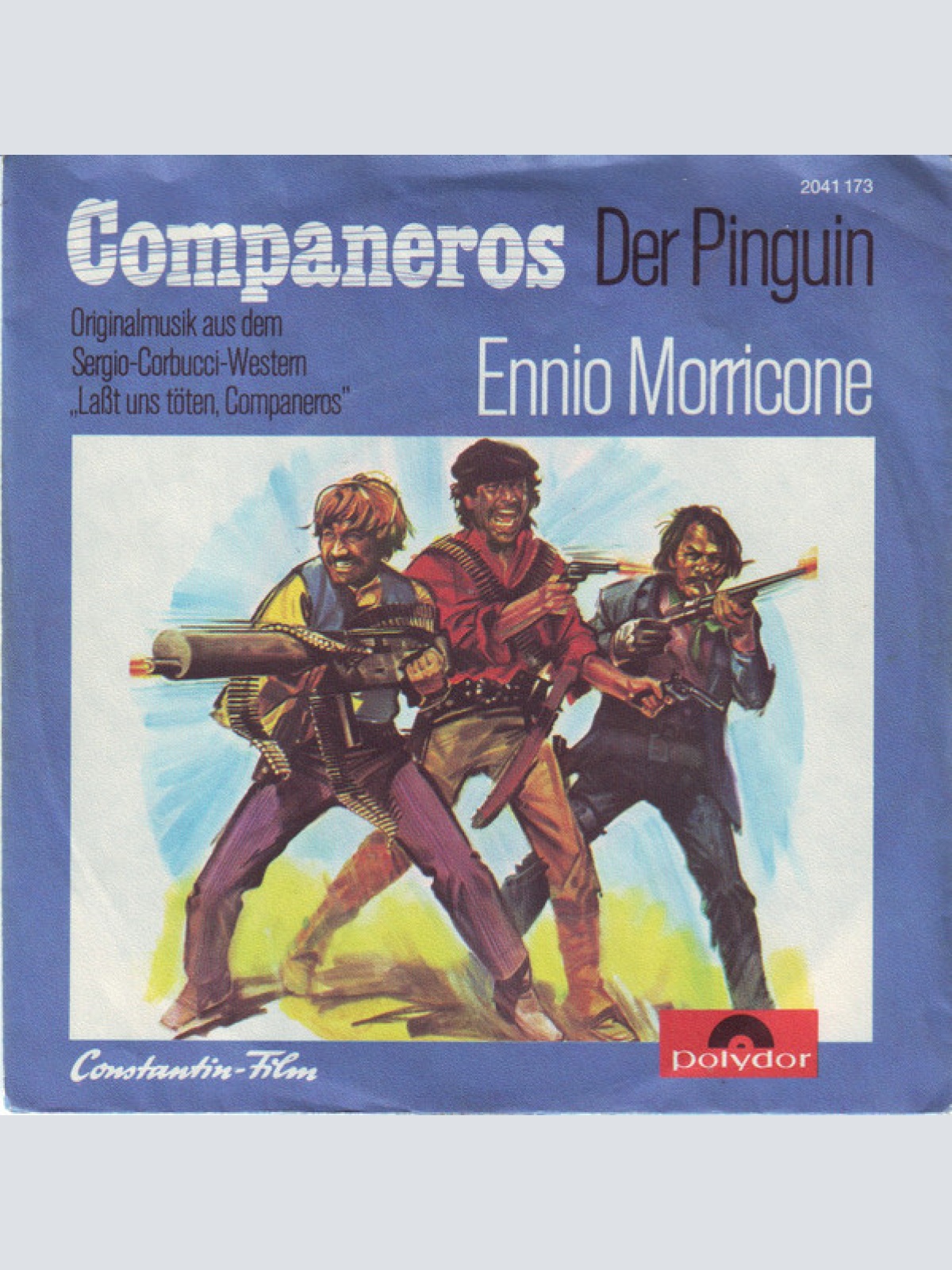 7", Single Ennio Morricone - Companeros