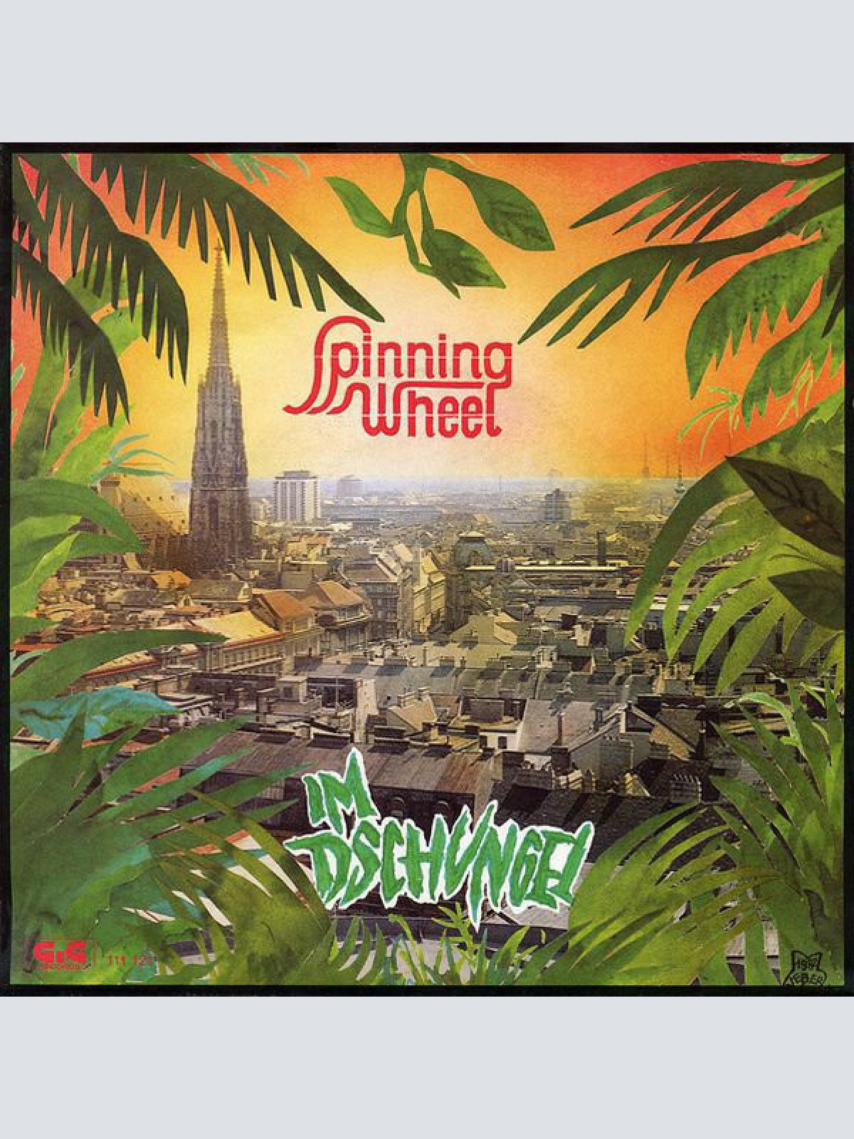 7", Single Spinning Wheel (3) - Im Dschungel