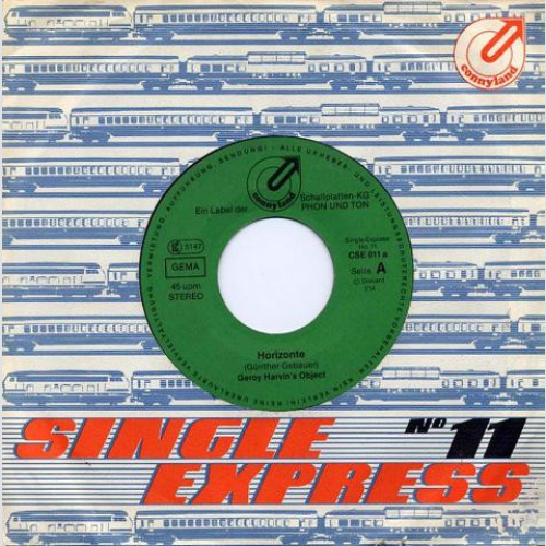 7", Single Geroy Harvin's Object - Horizonte / Rundflug