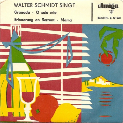 7", EP, Mono, RE Walter Schmidt - Walter Schmidt Singt