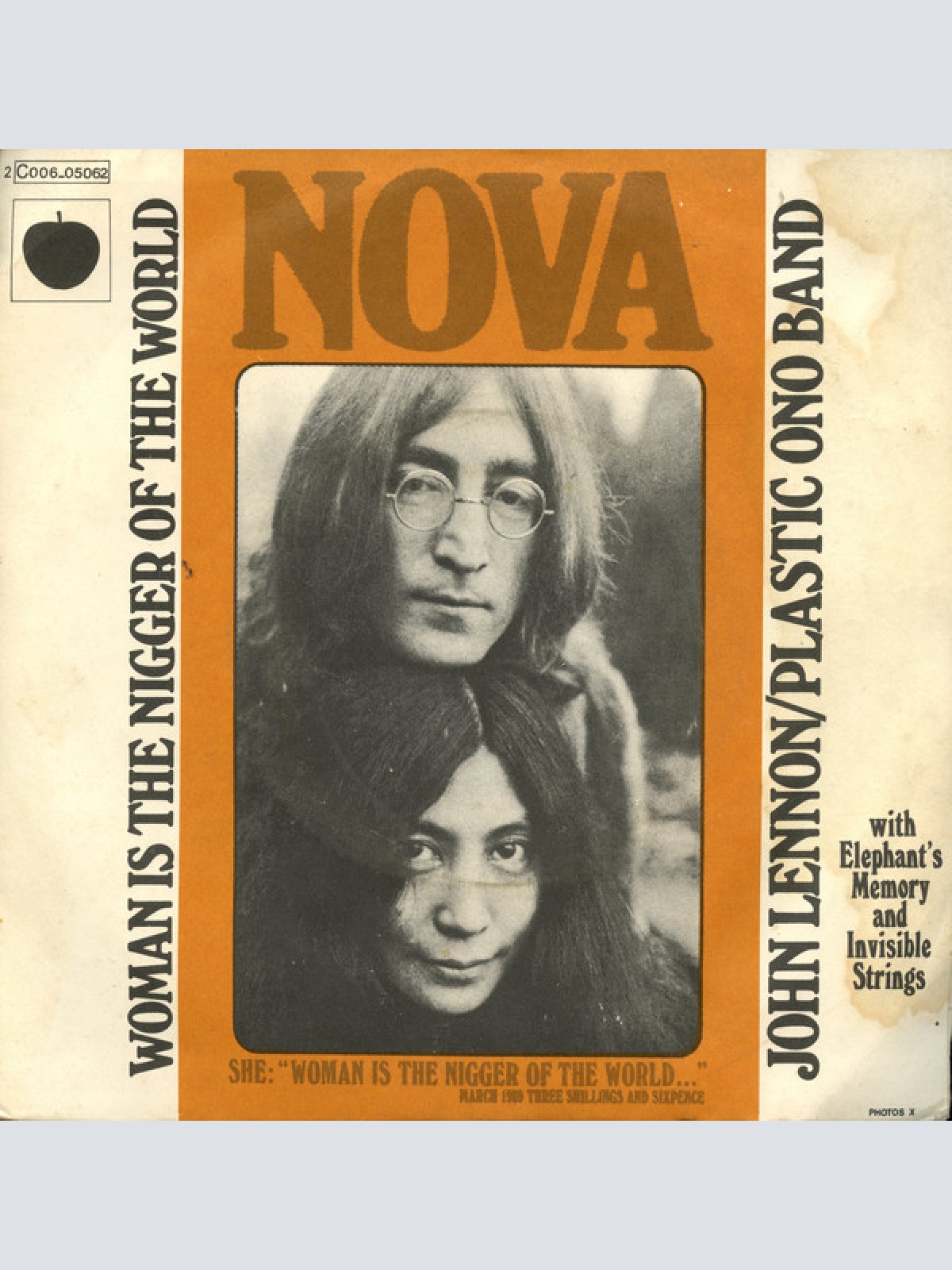 7", Single John Lennon / Yoko Ono / Plastic Ono Band* With Elephant's Memory*...