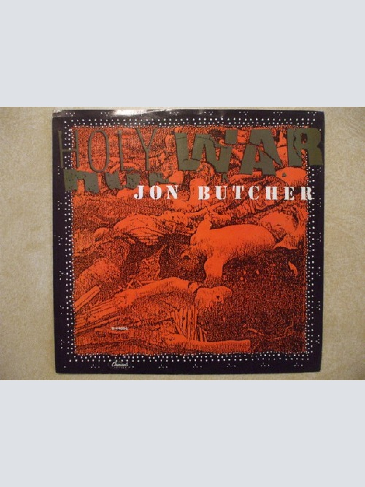 7", Promo, Styrene Jon Butcher - Holy War