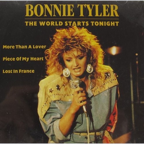 CD, Album, RE Bonnie Tyler - The World Starts Tonight