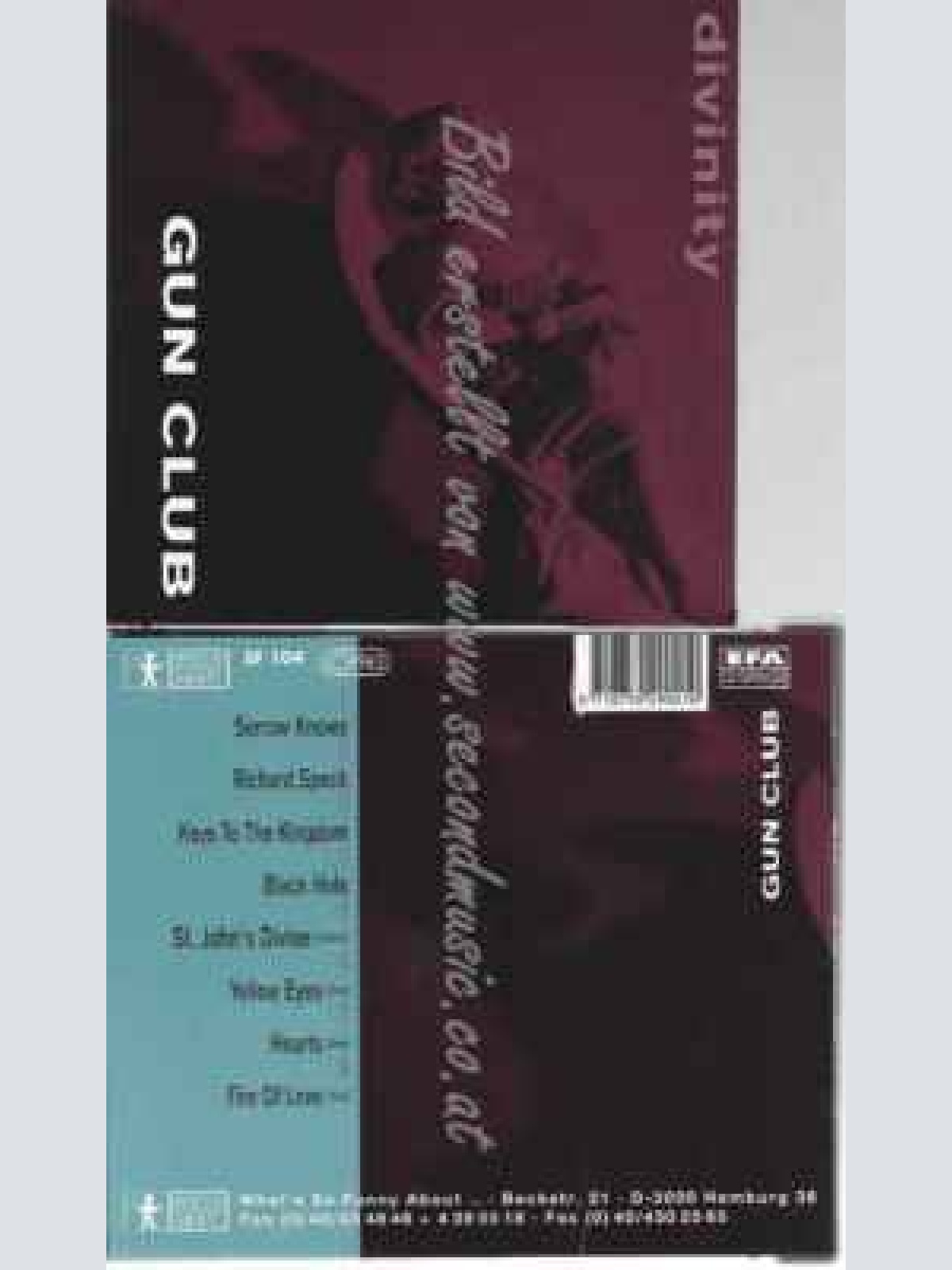 CD--The Gun Club--Divinity
