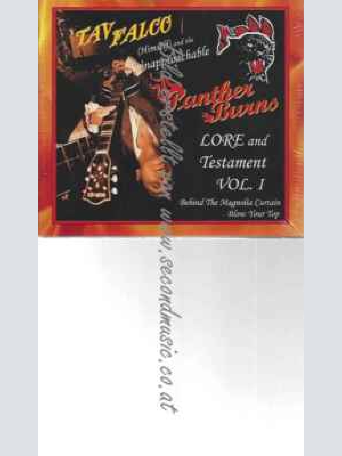 CD--low Your Top/ Tav Falco | --Behind the Magnolia Curtain