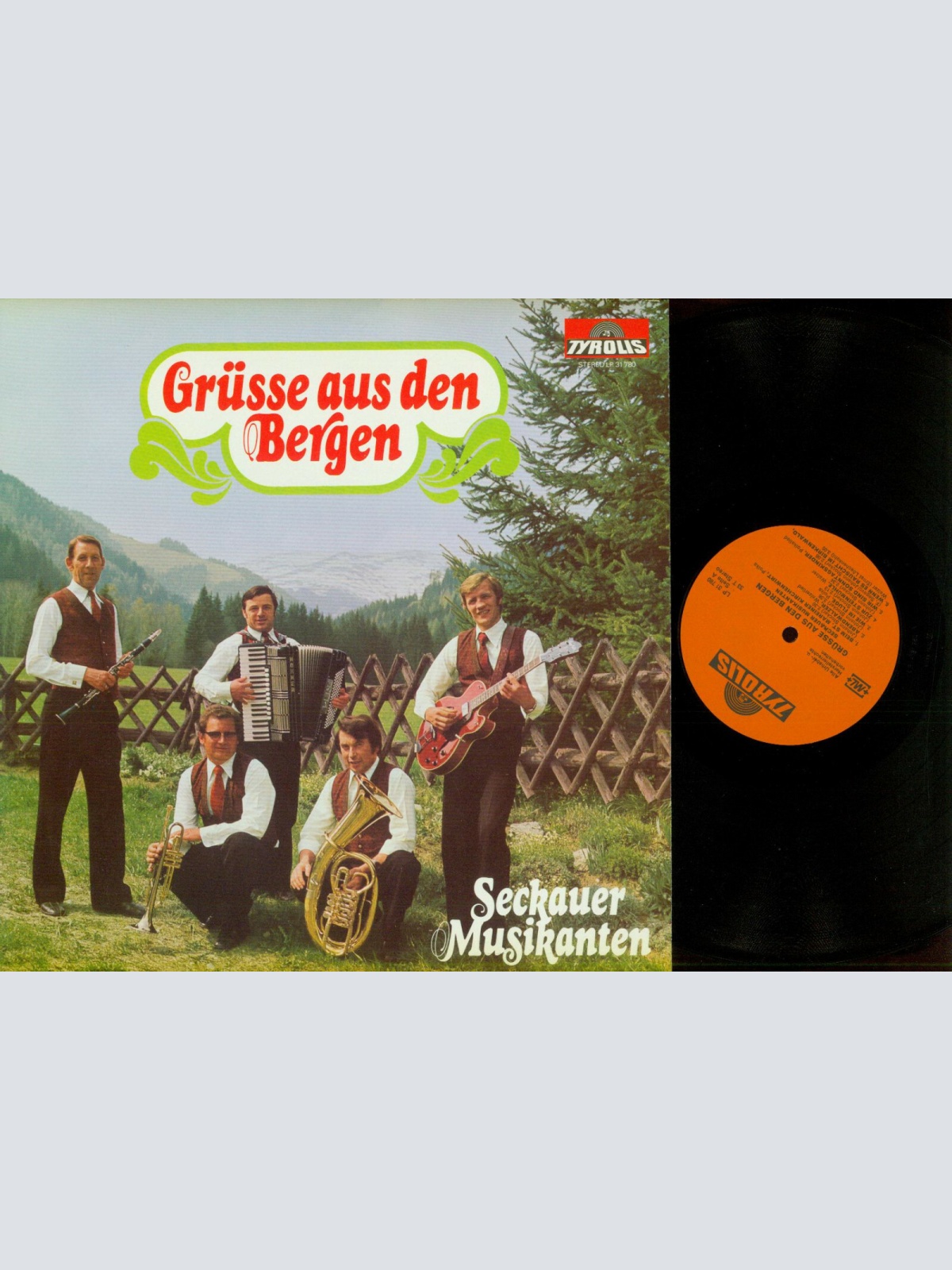 LP--Die Seckauer Musikanten – Grüsse Aus Den Bergen // NM