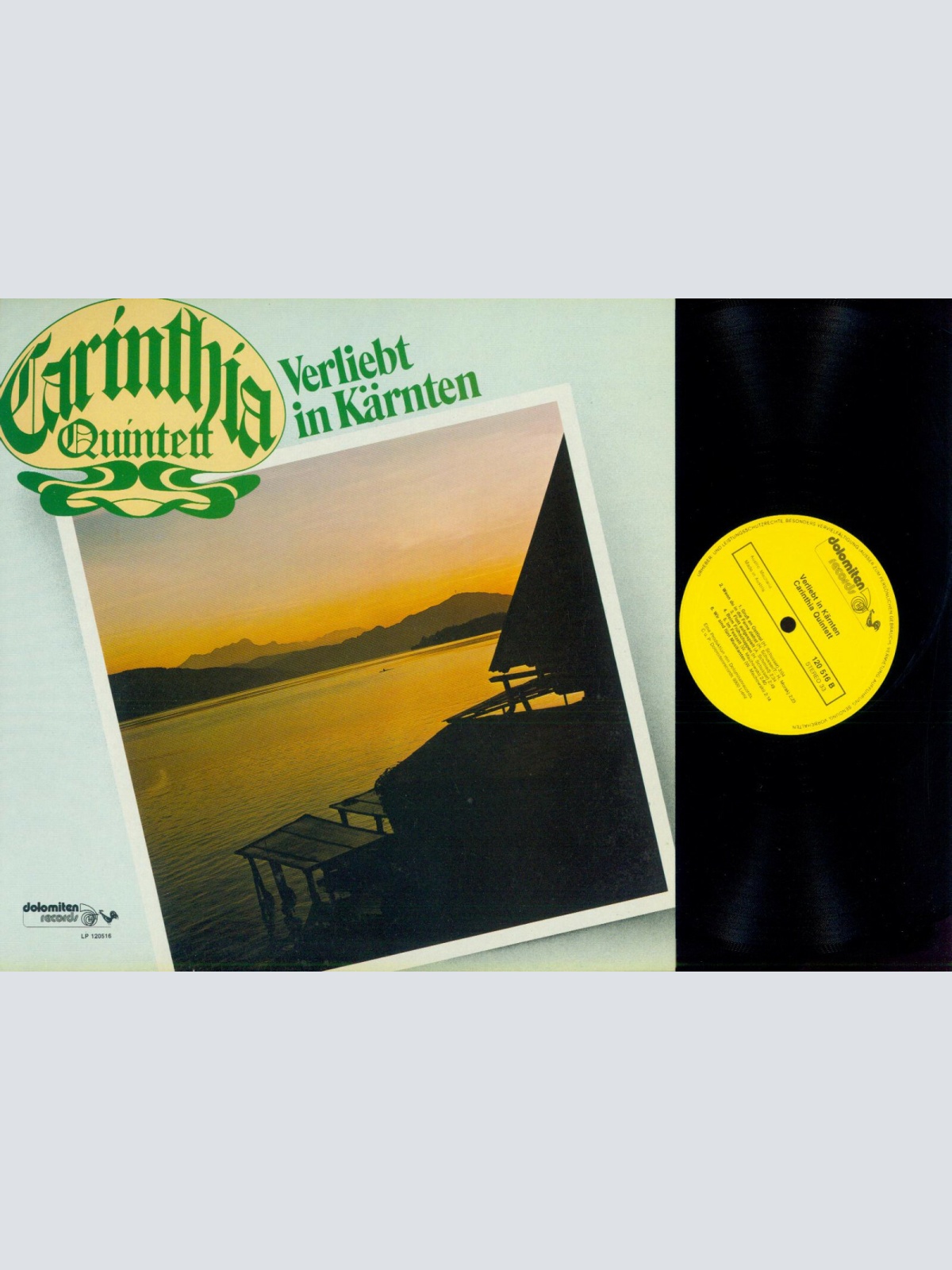 LP--Carinthia Quintett – Verliebt In Kärnten     // NM