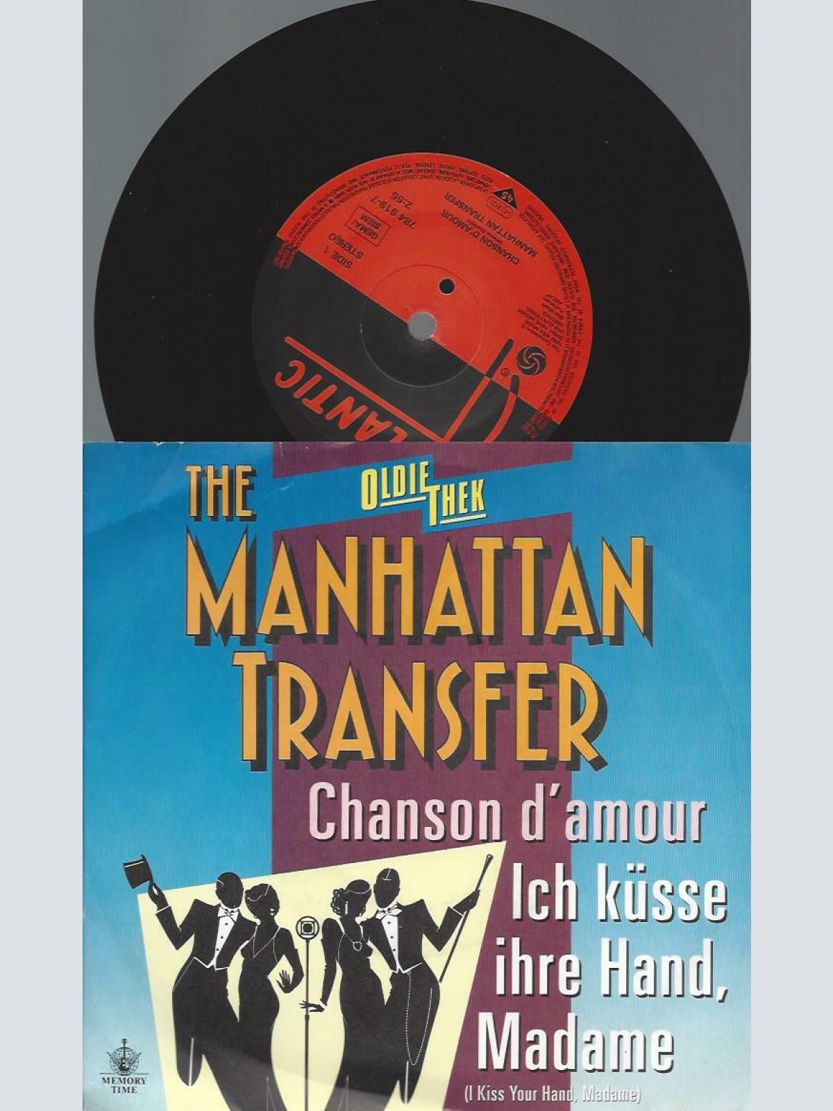 7"   The Manhattan Transfer – Chanson D'Amour / Ich Küsse Ihre Hand Madame