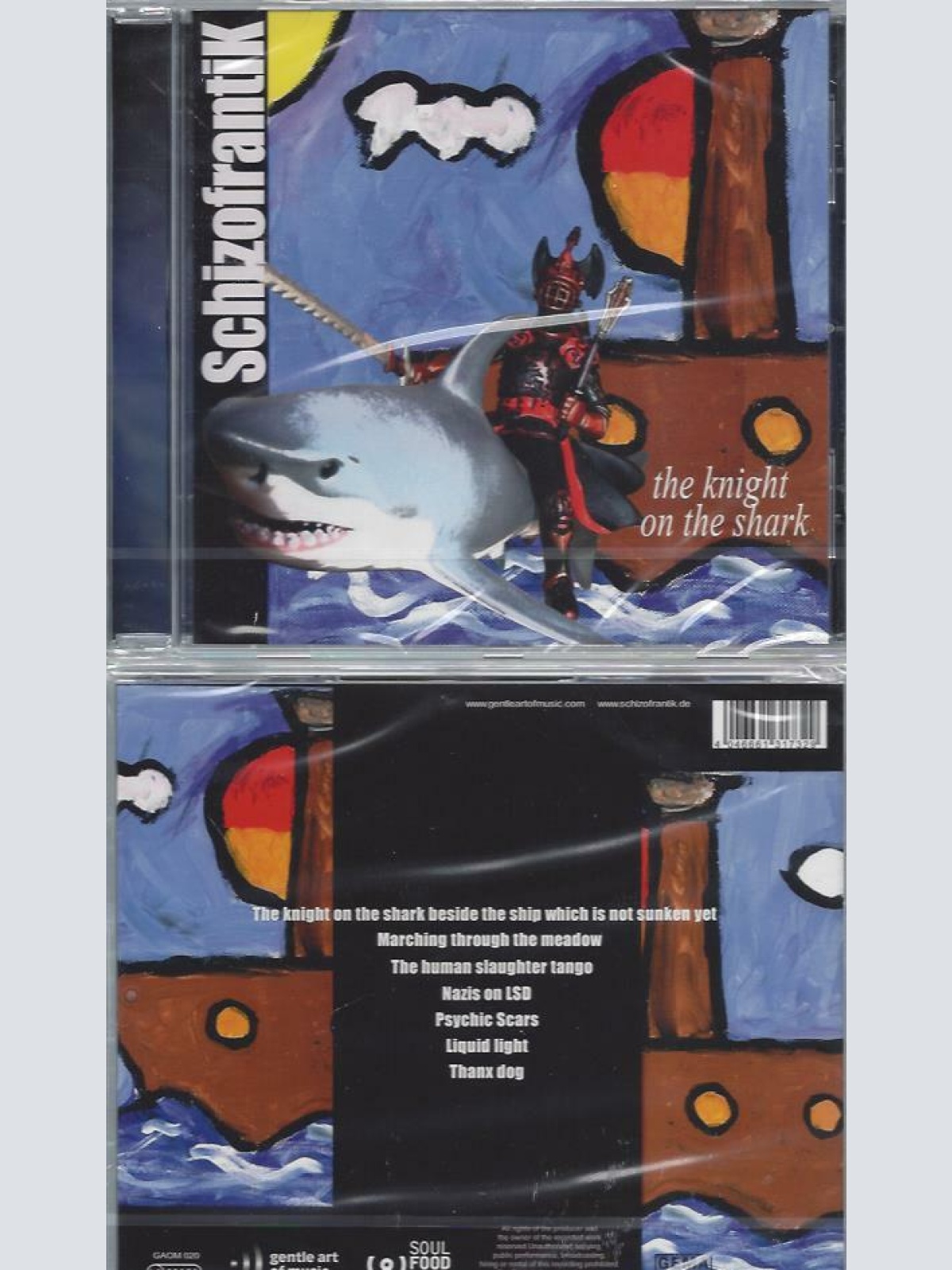 CD--  Schizofrantik ‎– The Knight On The Shark