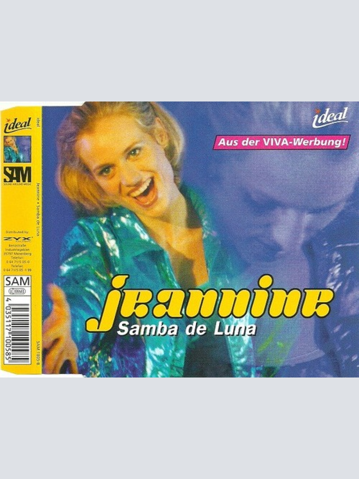 CD, Maxi Jeannine - Samba De Luna