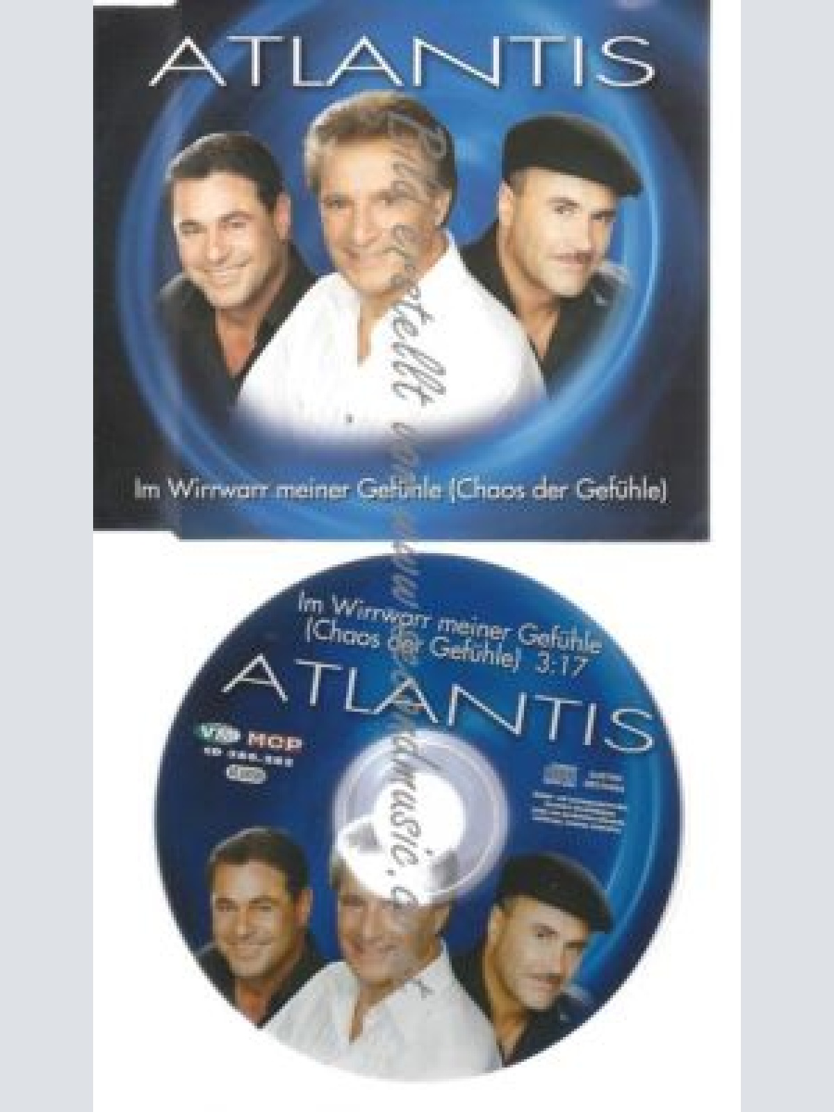 CD--ATLANTIS --IM WIRRWARR MEINER GEFÜHLE