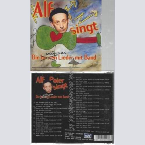 CD--ALF POIER--    ALF SINGT DIE SCHÖNSTEN LIEDER MIT BAND