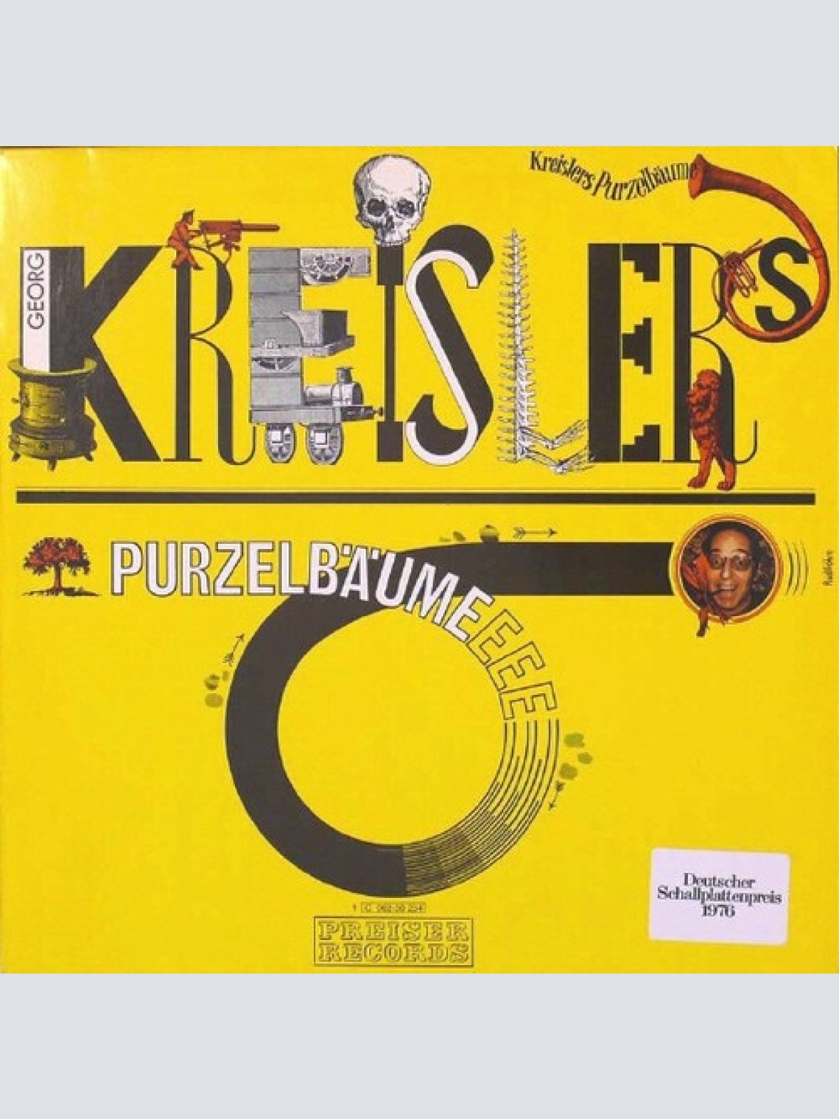 LP, Album Georg Kreisler - Kreislers Purzelbäume