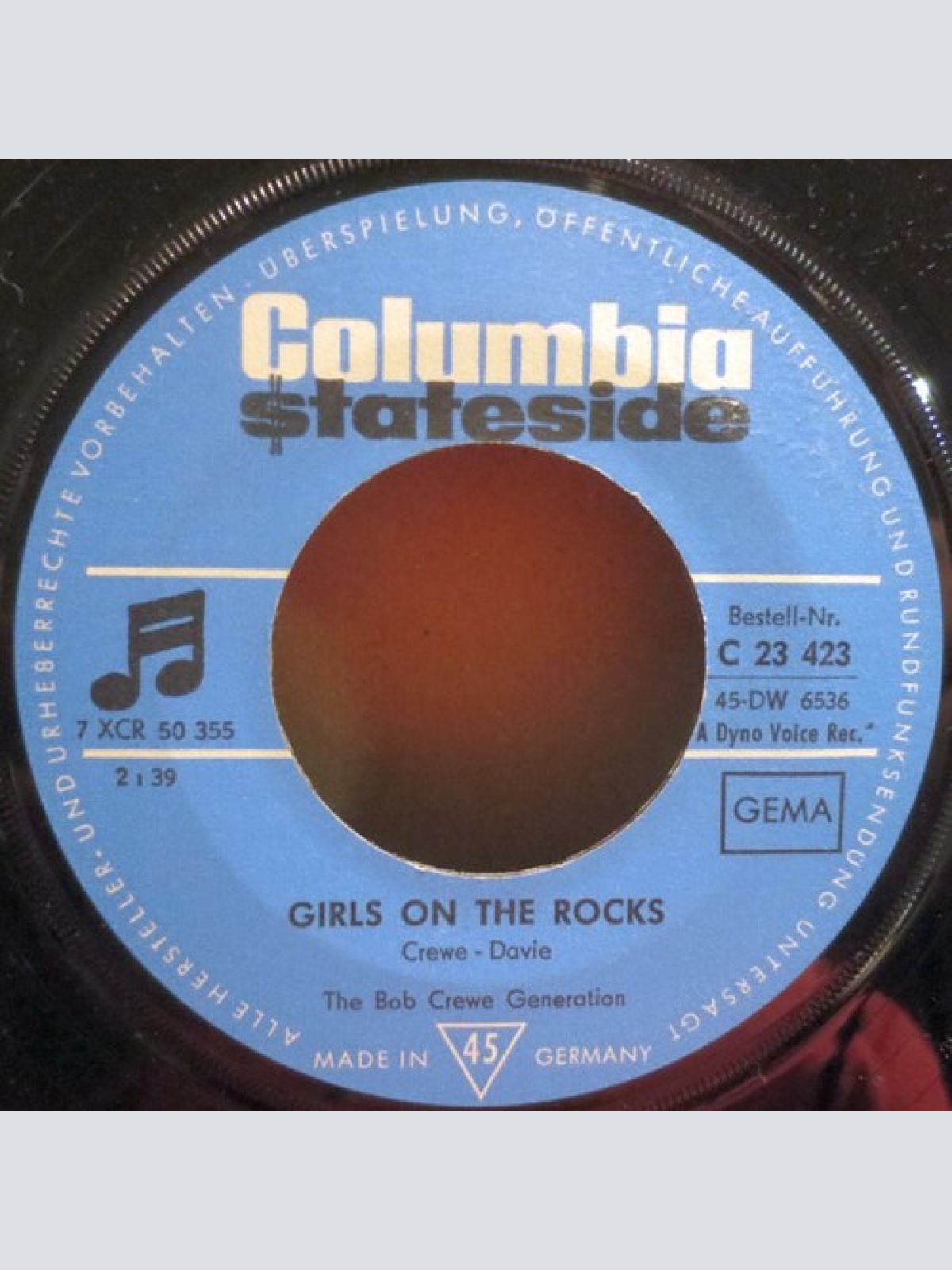 7", Single The Bob Crewe Generation - Music To Watch Girls By / Girls On The ...