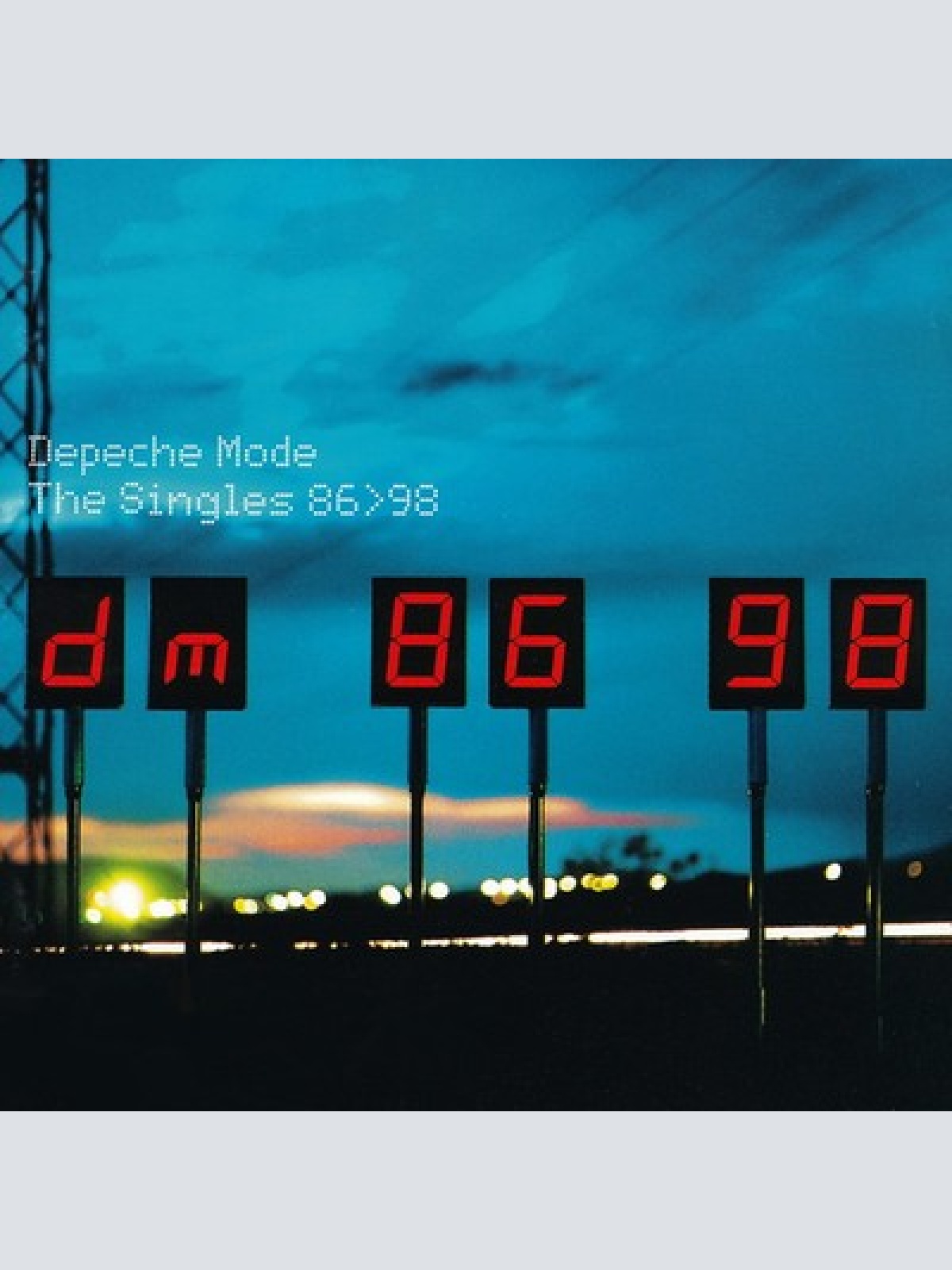 2xCD, Comp Depeche Mode - The Singles 86>98