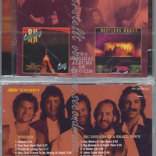 CD-- Restless Heart – Wheels & Big Dreams In A Small Town