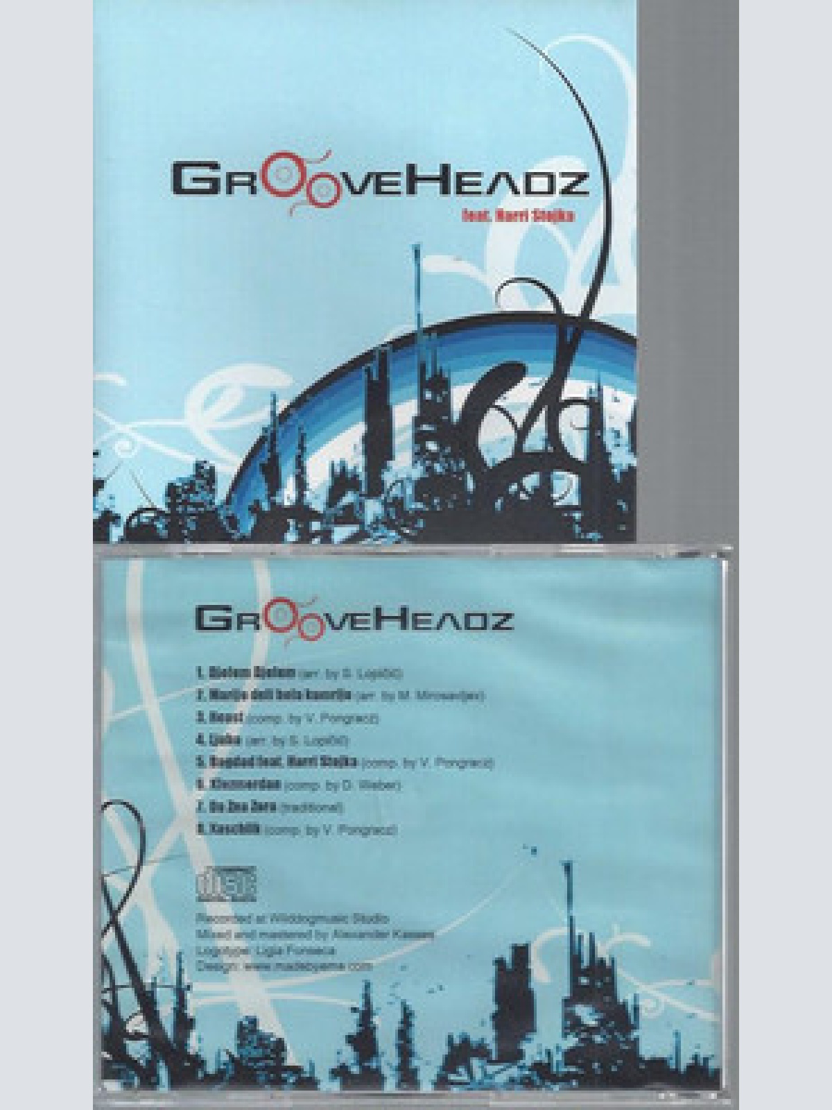 CD--GROOVEHEADZ FEAT HARRI STOJKA