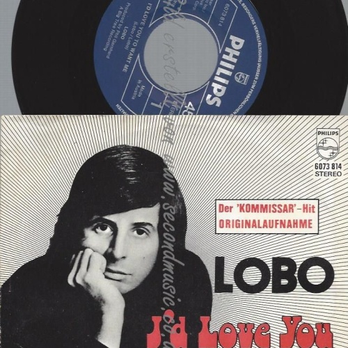 7"  Lobo  I'd Love You To Want Me // AUSTRO MECHANA