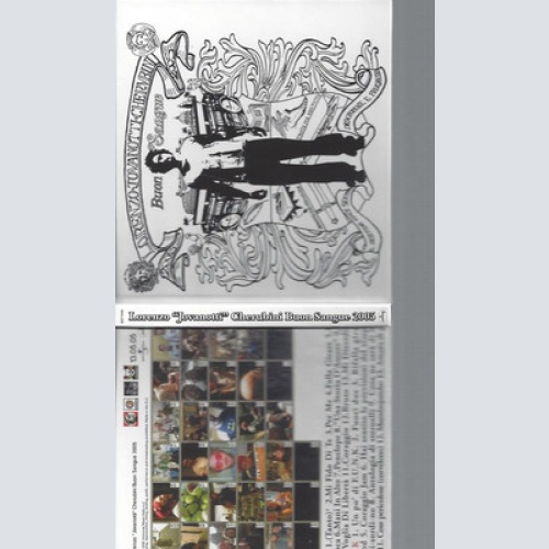 CD--LORENZO JOVANOTTI CHERUBINI BUON SANGUE 2005