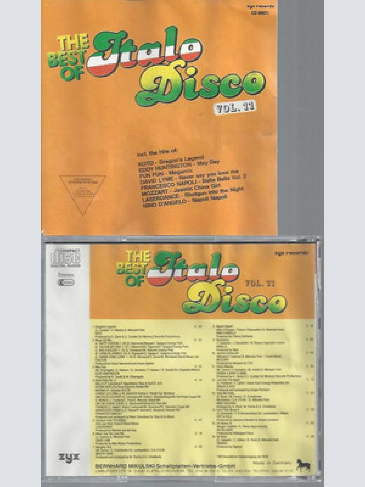 CD--THE BEST OF ITALO DISCO 11