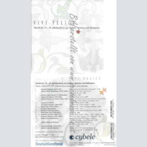 CD--SCHWARZER, MIHAJLOVIC, ET AL.--VIVI FELICE