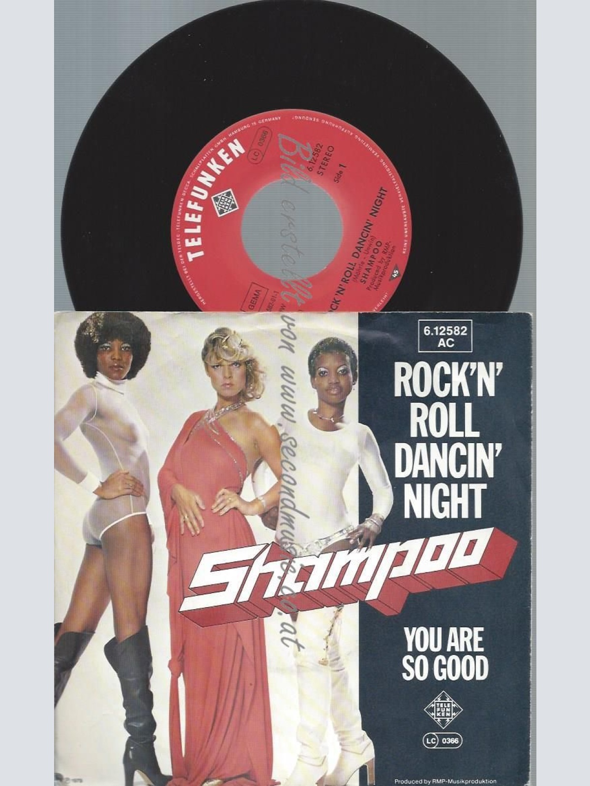 7"  Shampoo   Rock 'N' Roll Dancin' Night