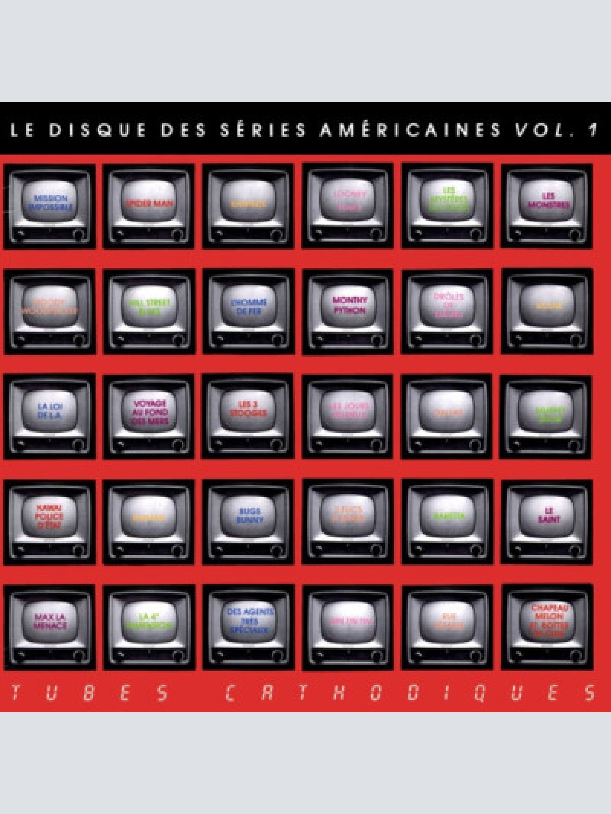 (LP, Comp Various - Le Disque Des Séries Américaines Vol. 1 - Tubes Cathodique