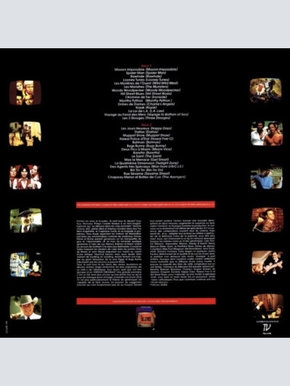 (LP, Comp Various - Le Disque Des Séries Américaines Vol. 1 - Tubes Cathodique