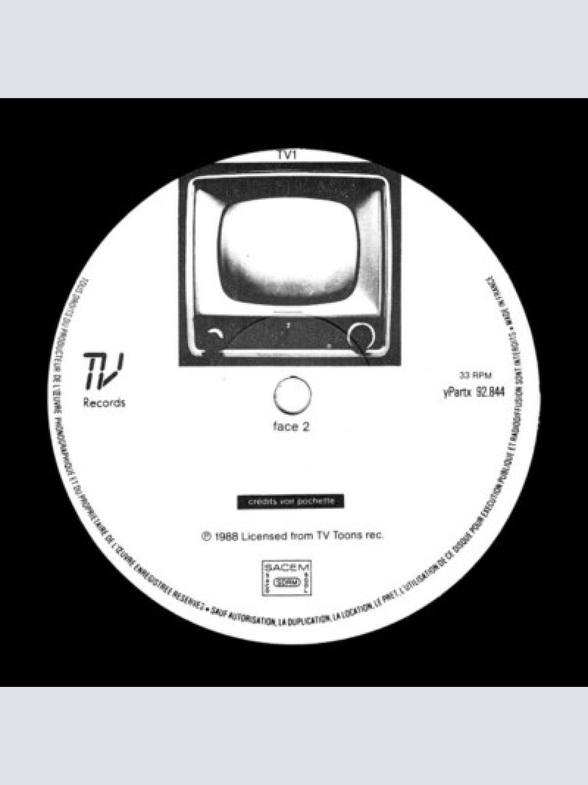 (LP, Comp Various - Le Disque Des Séries Américaines Vol. 1 - Tubes Cathodique