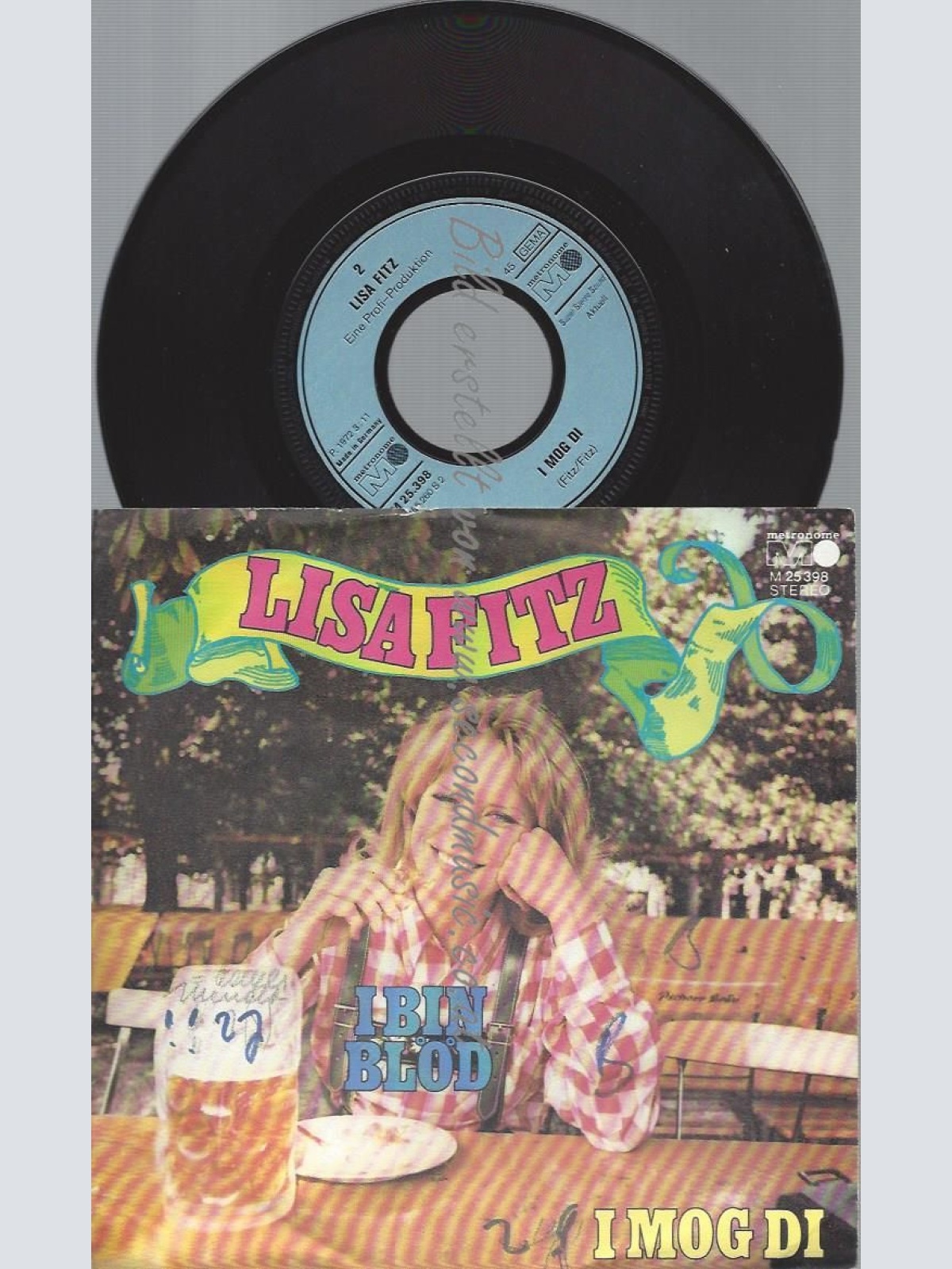 7"  Lisa Fitz – I Bin Blöd