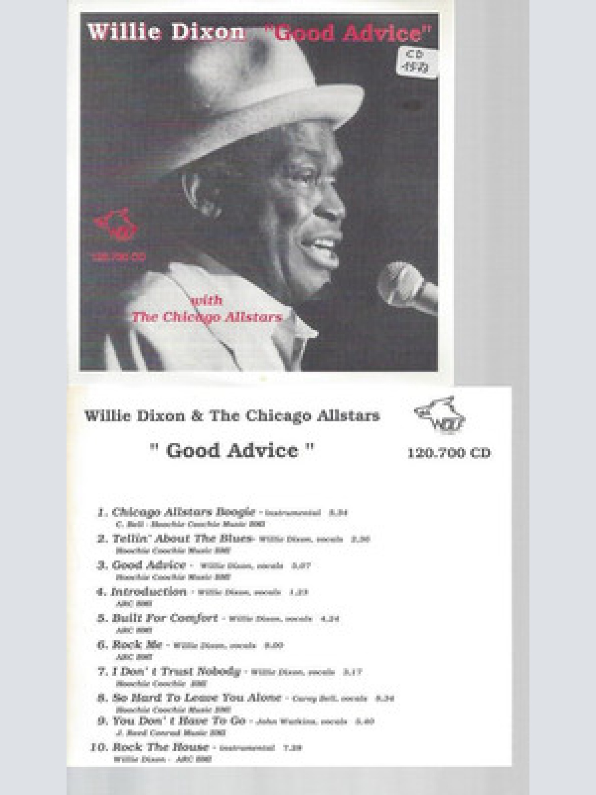 CD-WILLIE DIXON GOOD ADVICE