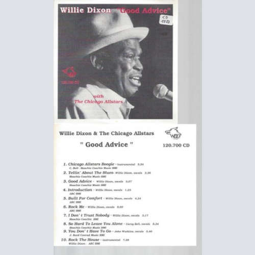 CD-WILLIE DIXON GOOD ADVICE