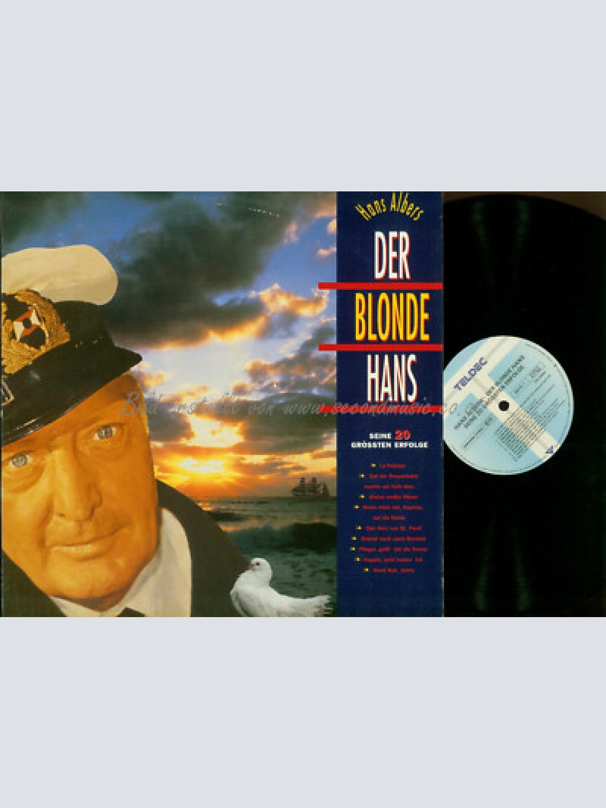 LP-- Hans Albers  Der Blonde Hans - Seine 20 Grössten Erfolge