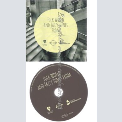 CD--VARIOUS ARTISTS--    FOLK WORLD AND JAZZY TUNES FROM