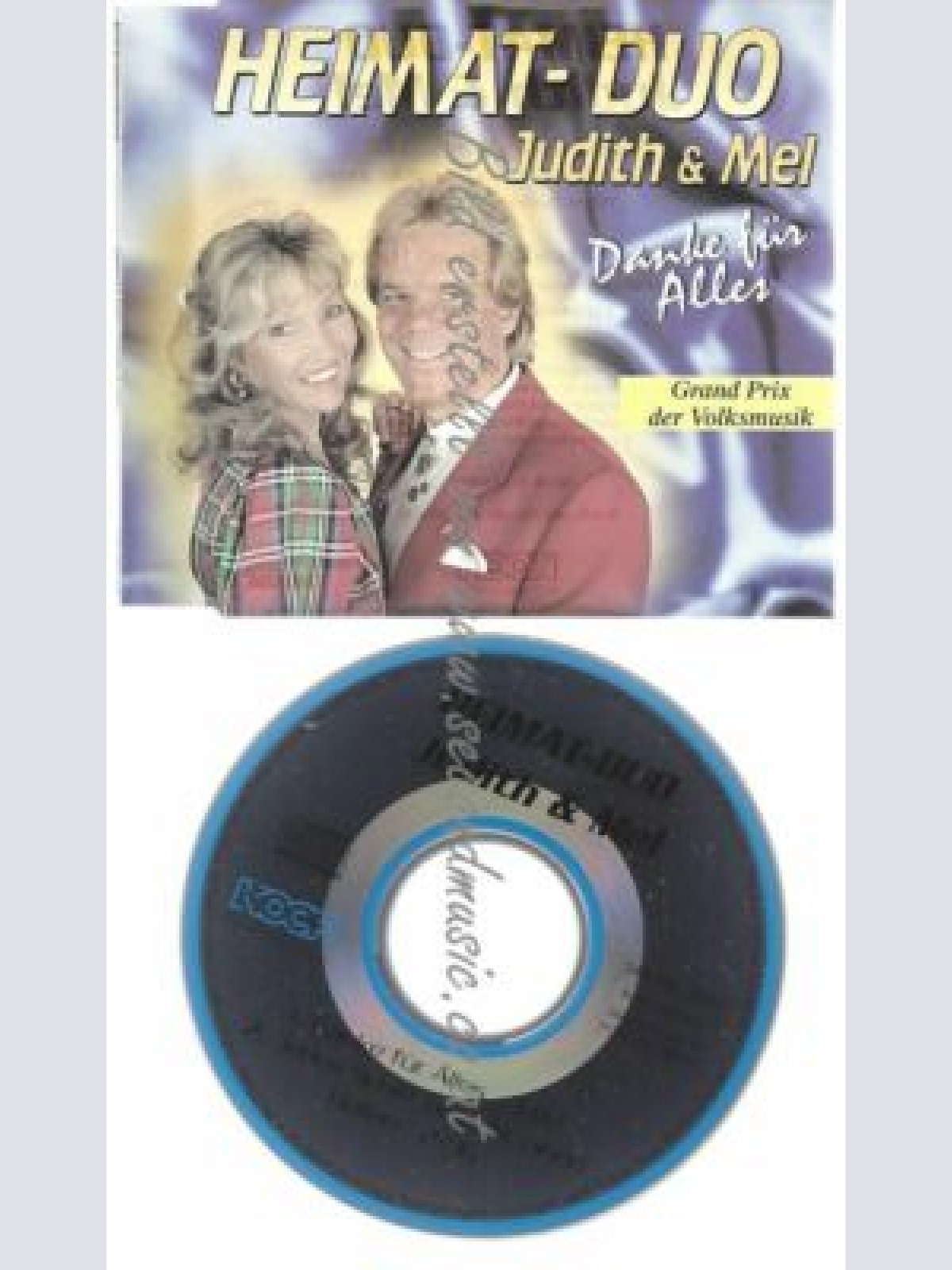CD--JUDITH & MEL--    DANKE FÜR ALLES