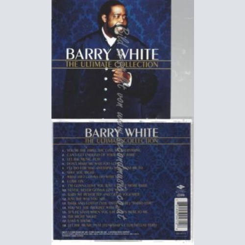 CD--BARRY WHITE--    THE ULTIMATE COLLECTION