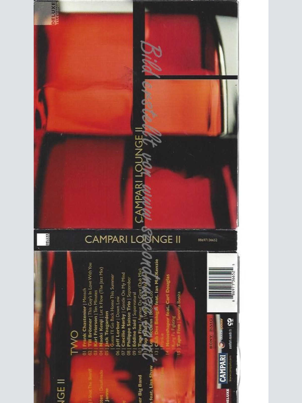 CD--VARIOUS--    CAMPARI LOUNGE 2  | DOPPEL-CD